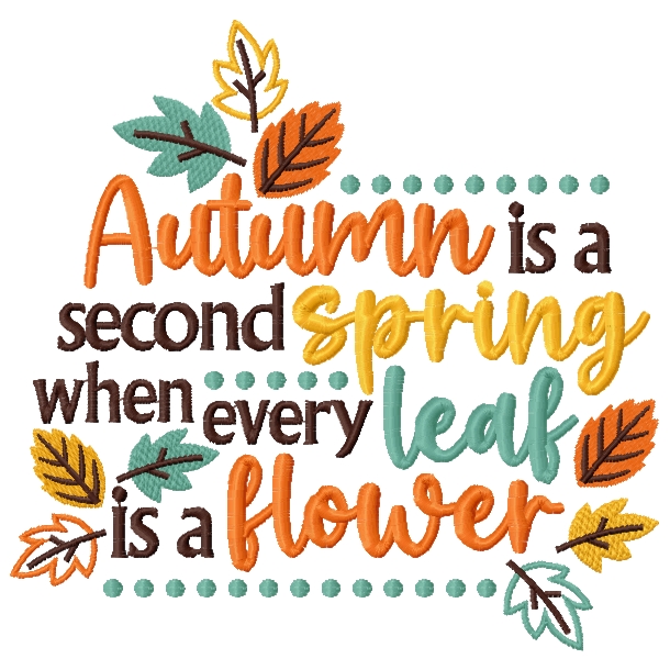 7304 SAYINGS : Autumn Verse